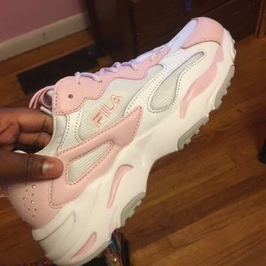 Brand new Pink and white Shoes FILS